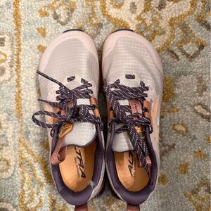 Altra Running Shoes with Gray and Black Design